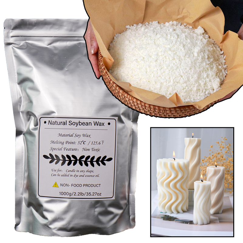 1000g 500g 250g 100g Natural S - Candle Making Kit ulasan dan harga