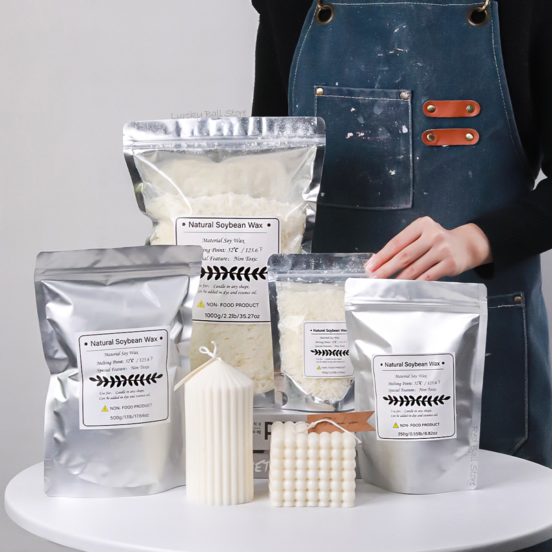 1000g 500g 250g 100g Natural S - Candle Making Kit ulasan dan harga
