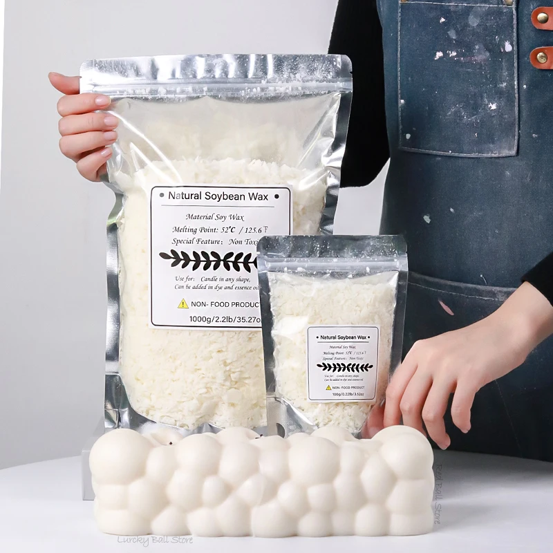 1000g 500g 250g 100g Natural S - Candle Making Kit ulasan dan harga