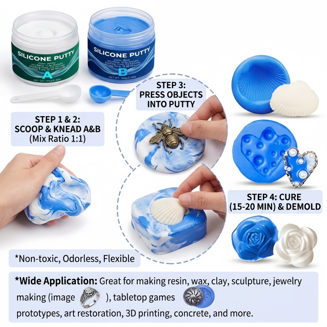 Silicone Putty Mold Making Sup - Candle Making Supplies ulasan dan harga