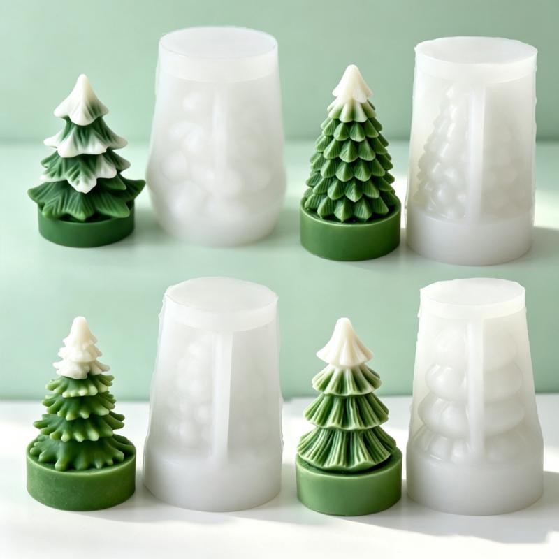DIY Mini Christmas Tree Silico - Candle Making Supplies ulasan dan harga