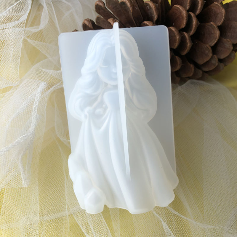 3D Cute Princess Silicone Cand - Candle Making Supplies ulasan dan harga