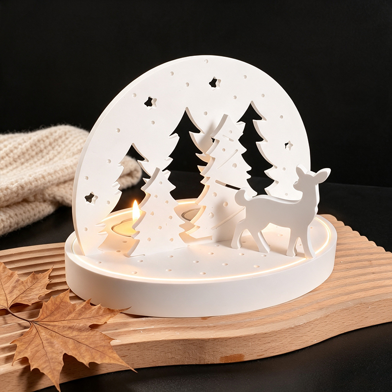 Christmas Elk Tealight Candle  - Candle Making Kit ulasan dan harga