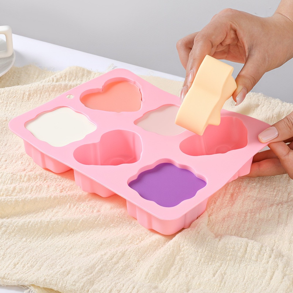 Square Heart Shape Silicone Mo - Candle Making Video ulasan dan harga