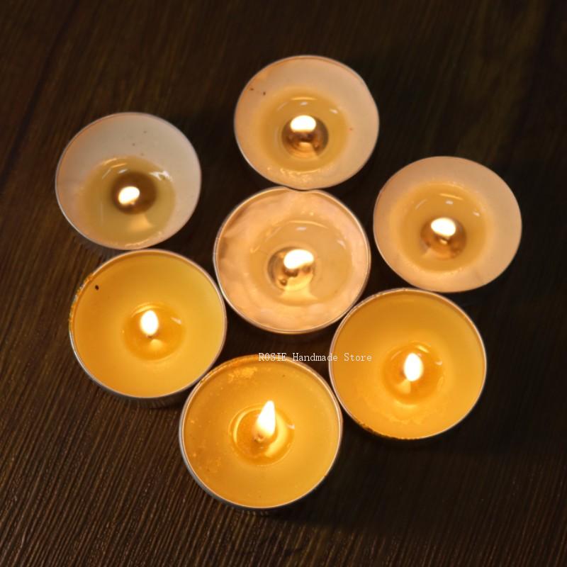 Empty Tea Wax Circular Aluminu - Candle Making Video ulasan dan harga