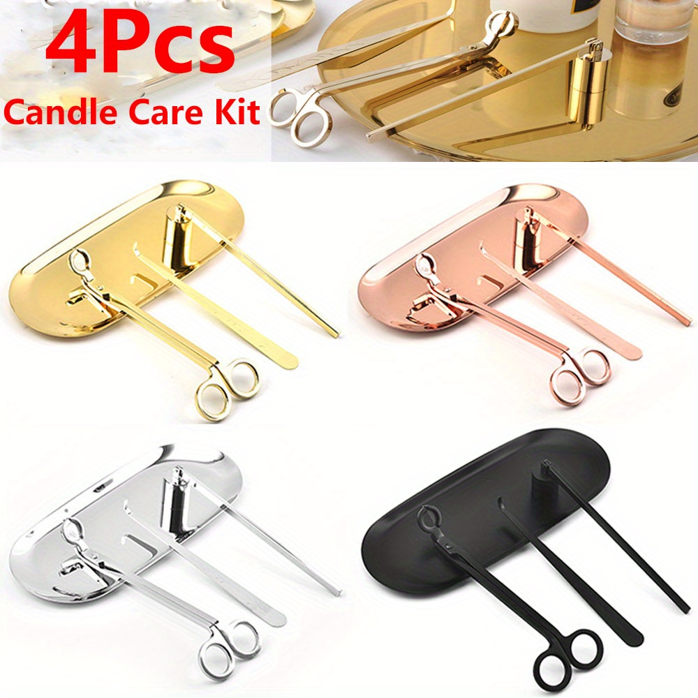 4pcs/set Luxury Candle Care Ki - Candle Making Supplies ulasan dan harga