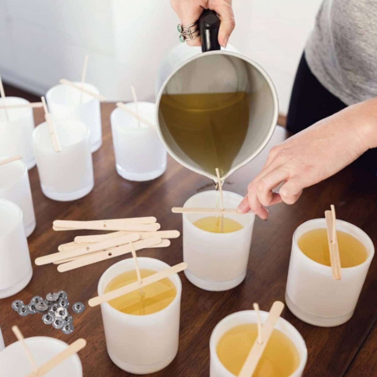 Wick Holder with Adhesive Dots - Adhesive Dot Wick ulasan dan harga