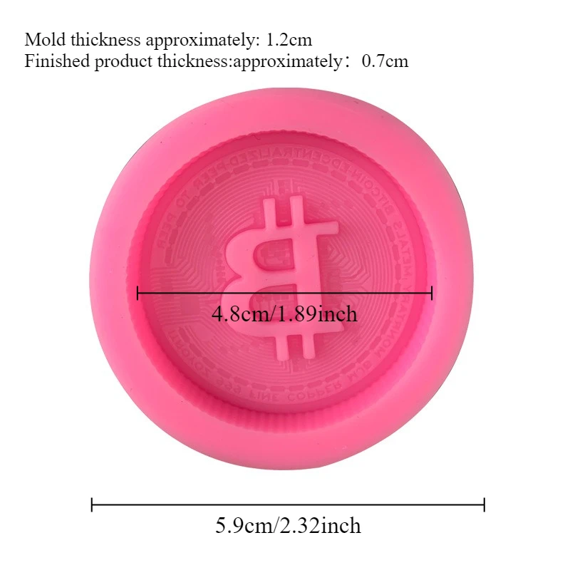 1/3Pcs Currency Logo Soap Sili - Candle Making Supplies ulasan dan harga