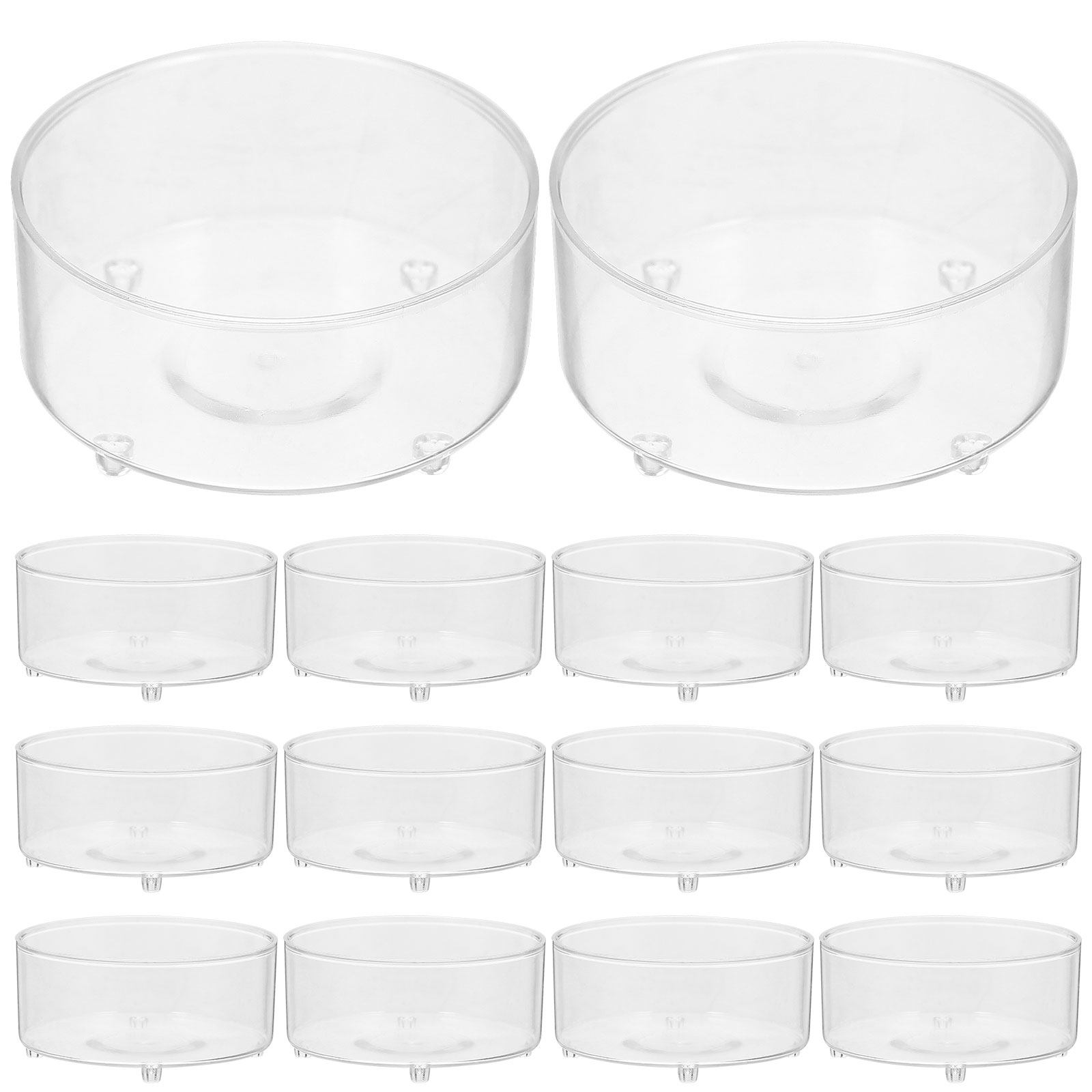 50Pcs Plastic Cups for Tealigh - Candle Making Supplies ulasan dan harga