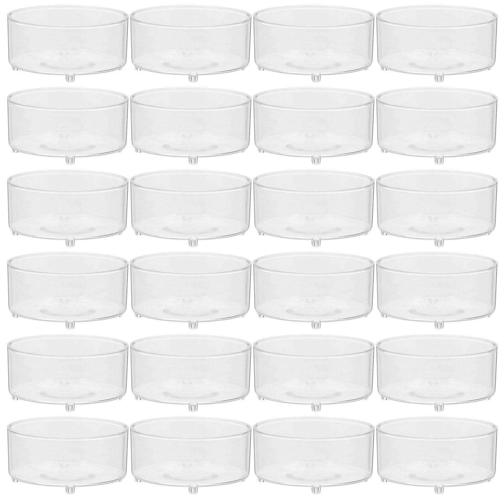 50Pcs Plastic Cups for Tealigh - Candle Making Supplies ulasan dan harga