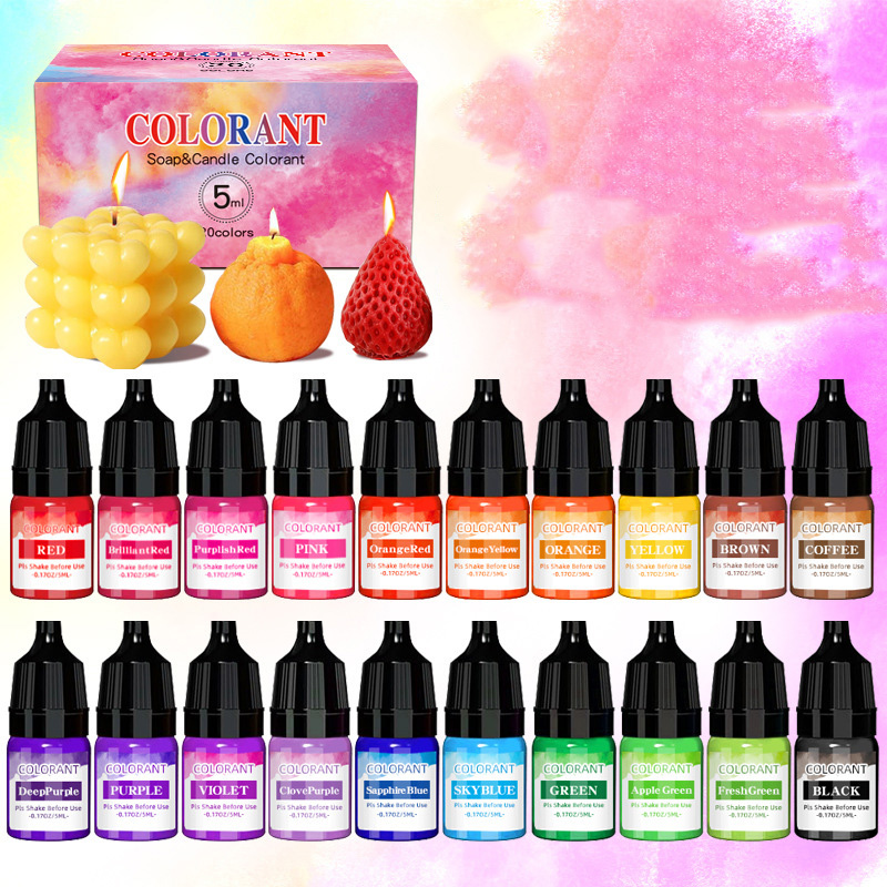 20 Color Candle Dyes Pigment A - Candle Making Kit For Kids ulasan dan harga