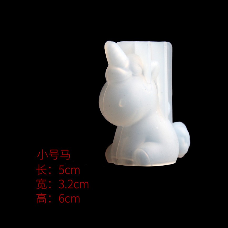 Transparent Unicorn Silicone E - Candle Making Supplies ulasan dan harga