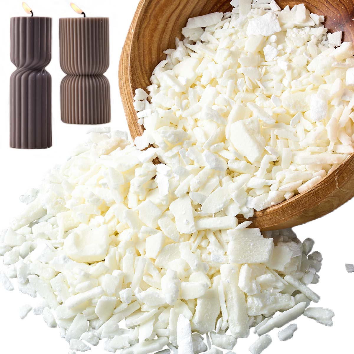 1 Pounds Pure White Soy Wax Fo - Candle Making Video ulasan dan harga
