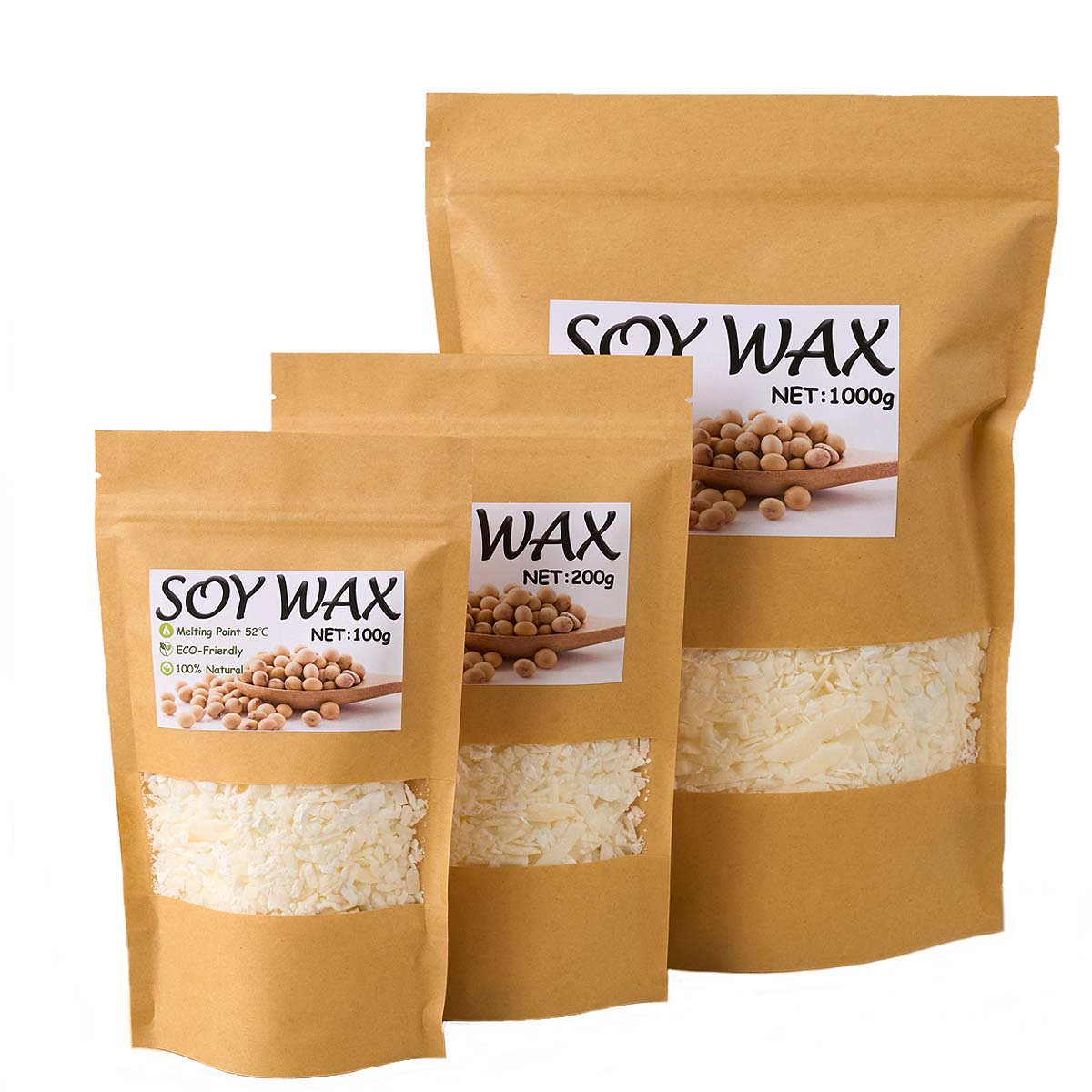 1 Pounds Pure White Soy Wax Fo - Candle Making Video ulasan dan harga