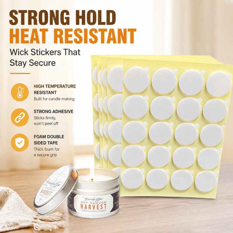 High Temperature Resistant Foa - Adhesive Dot Wick ulasan dan harga
