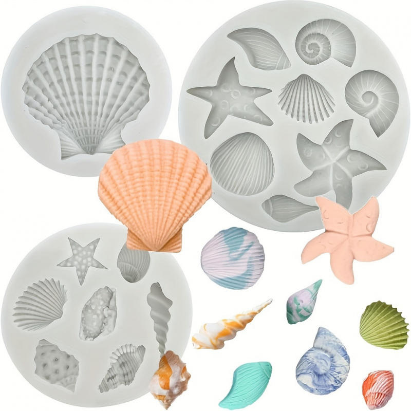 3pcs/set, Shell Mold Set, Irre - Candle Making Kit ulasan dan harga