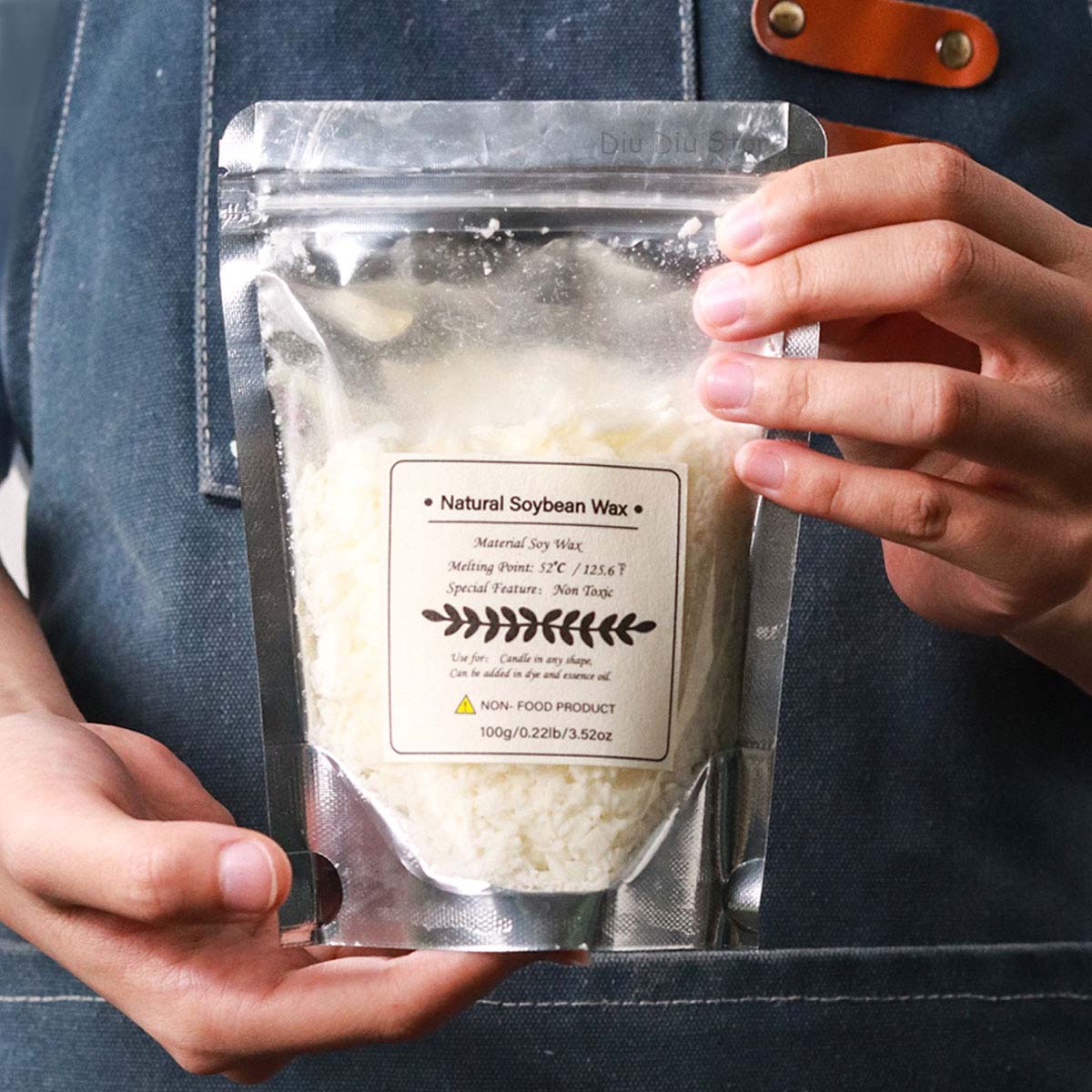 100/250/500/1000g Natural Soy  - Candle Making Kit ulasan dan harga