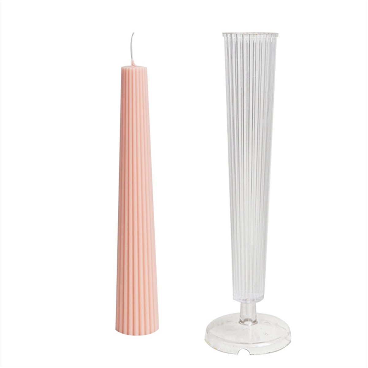 *ABAB Striped Long Pole Column - Candle Making Kit ulasan dan harga