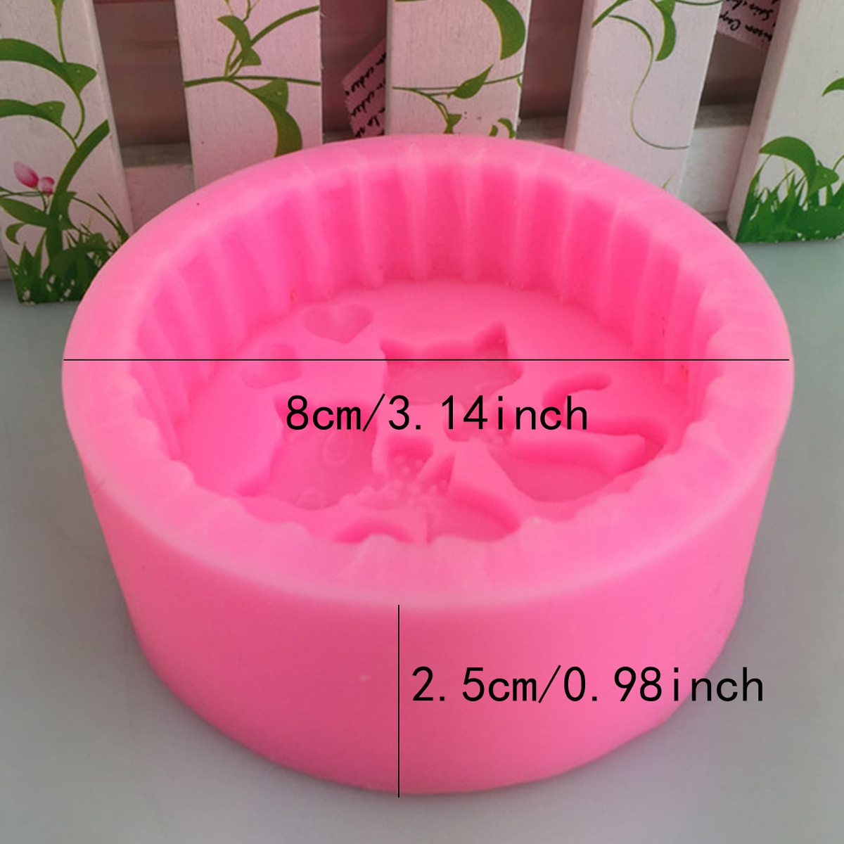 1-Piece Silicone Cat Soap Mold - Candle Making Video ulasan dan harga