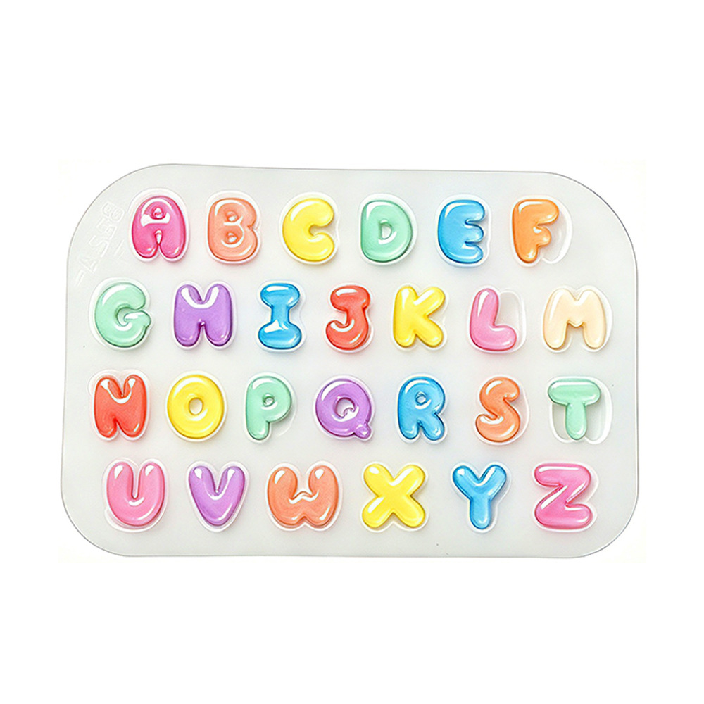 2Pcs Mini Letter Silicone Mold - Candle Making Kit ulasan dan harga