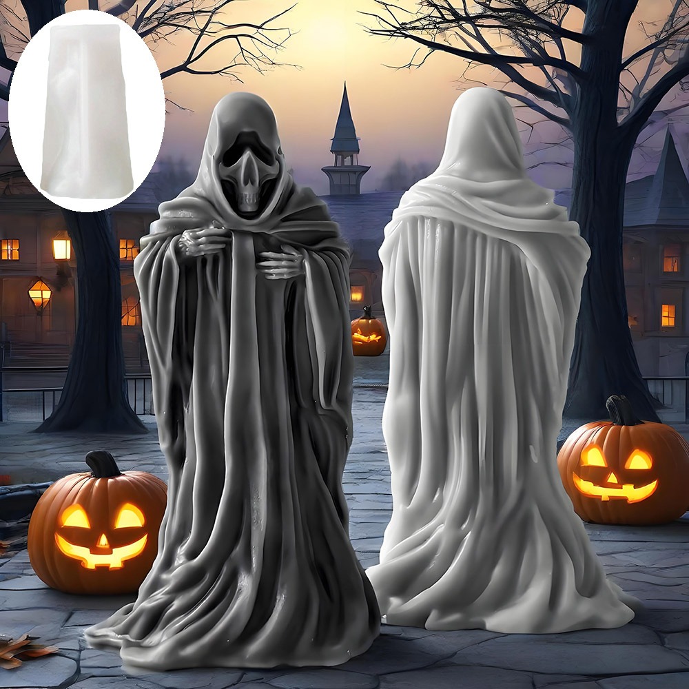 3D Skeleton Scent Candle Silic - Candle Making Video ulasan dan harga