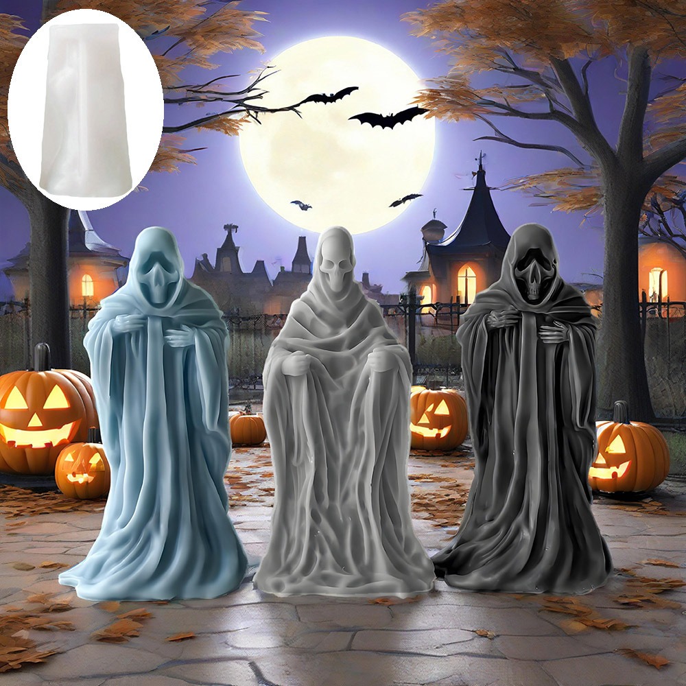 3D Skeleton Scent Candle Silic - Candle Making Video ulasan dan harga