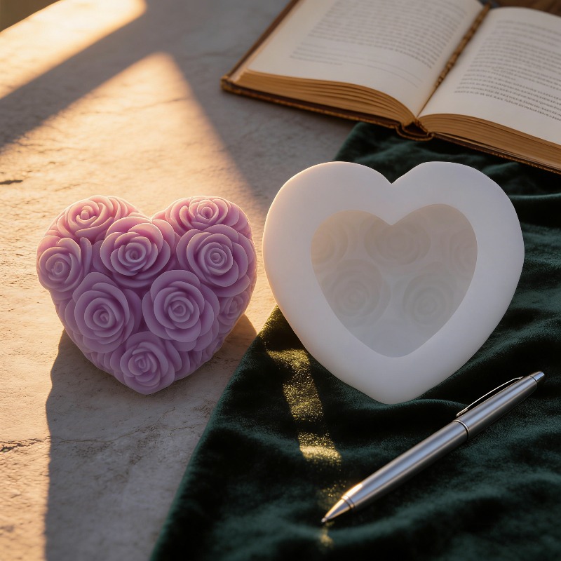 DIY Love Rose Flowers Valentin - Candle Making Uk ulasan dan harga