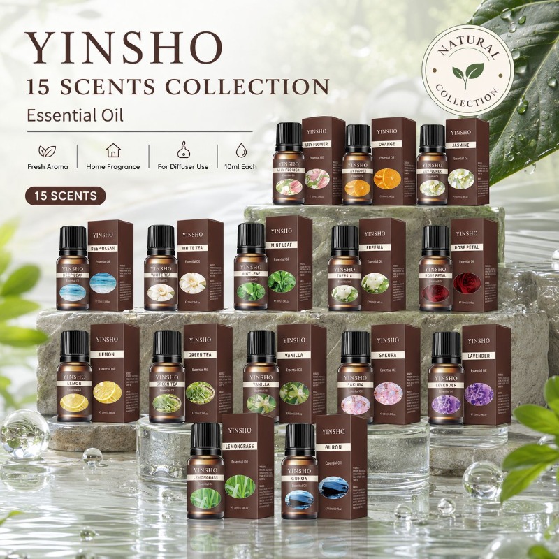 Fragrance Essential Oil Set 15 - Candle Making Essential Oil ulasan dan harga