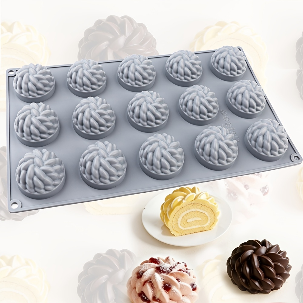 1Pc Cake Mold Santa Ana Floral - Candle Making Uk ulasan dan harga