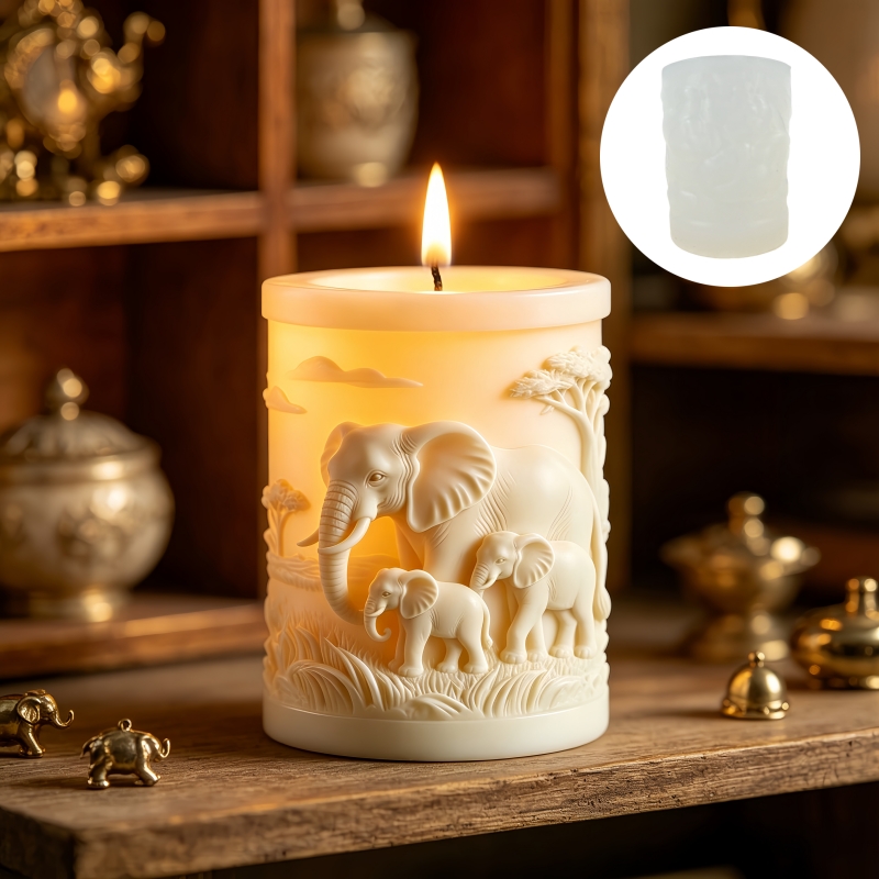 Elephant and Elephant Child Cy - Candle Making Kit For Kids ulasan dan harga
