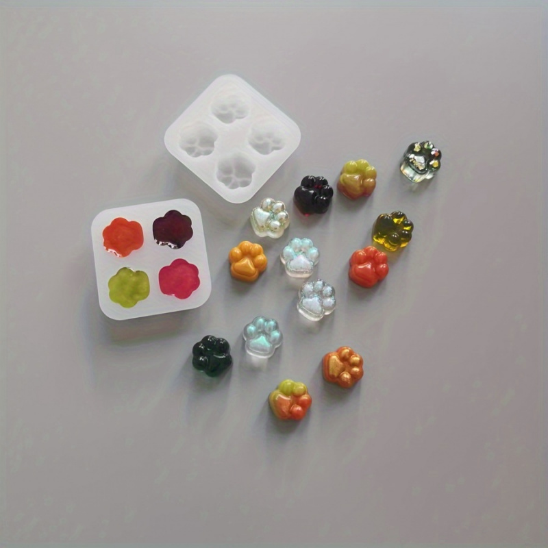 1Cat Paw Pattern Silicone Mold - Candle Making Kit ulasan dan harga