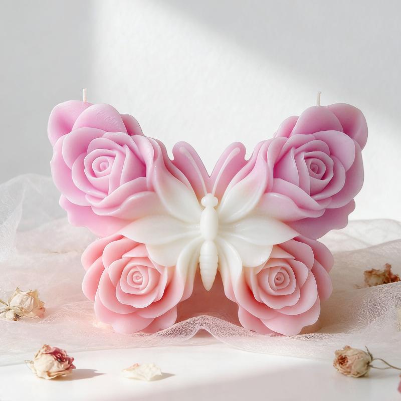 DIY Rose Butterfly Form Silico - Candle Making Supplies ulasan dan harga