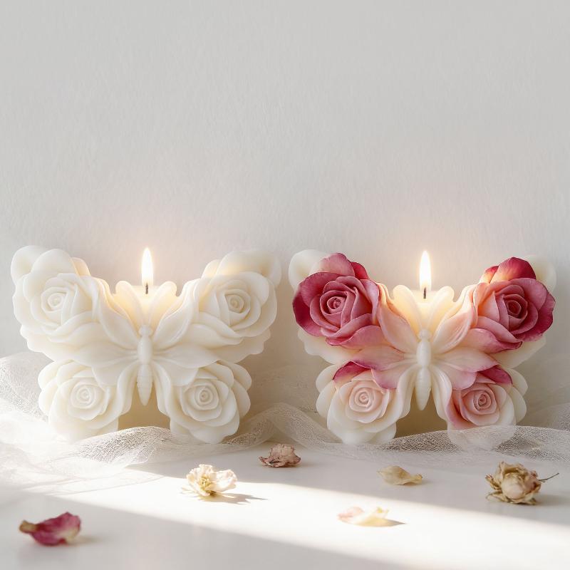 DIY Rose Butterfly Form Silico - Candle Making Supplies ulasan dan harga