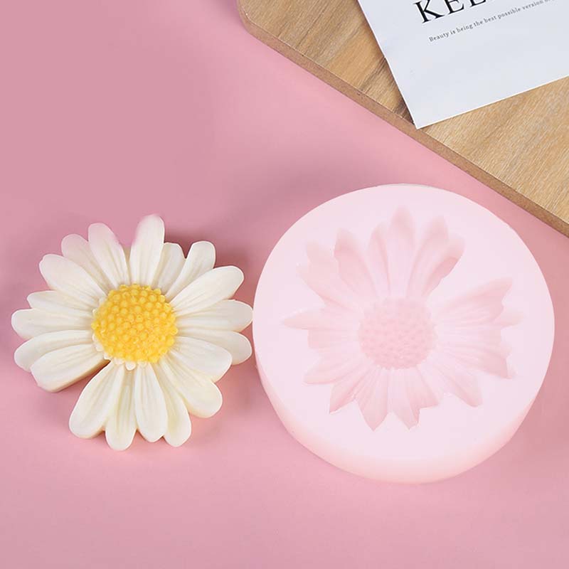 DIY Candle Silicone Mold Daisy - Candle Making Video ulasan dan harga