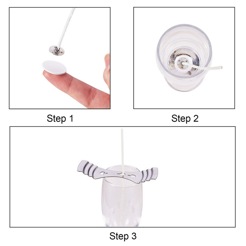 100pcs/roll Candle Wick Sticke - Adhesive Dot Wick ulasan dan harga