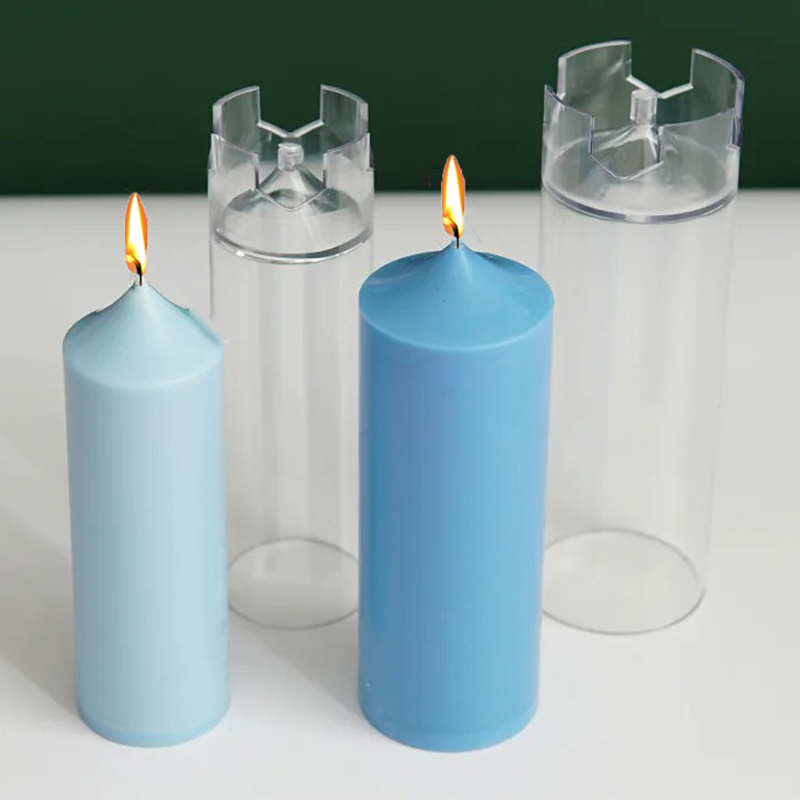 3D Spire Cylinder Candle Mold  - Candle Making Kit ulasan dan harga