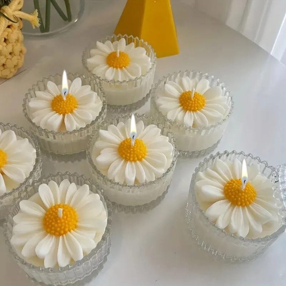 Daisy Candle Mold Silicone Gyp - Candle Making Kit For Kids ulasan dan harga