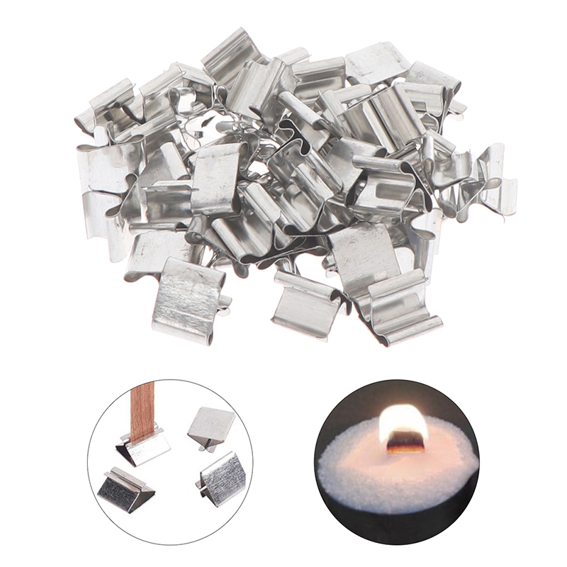 50pcs Wood Candle Wicks Base C - Candle Making Kit ulasan dan harga